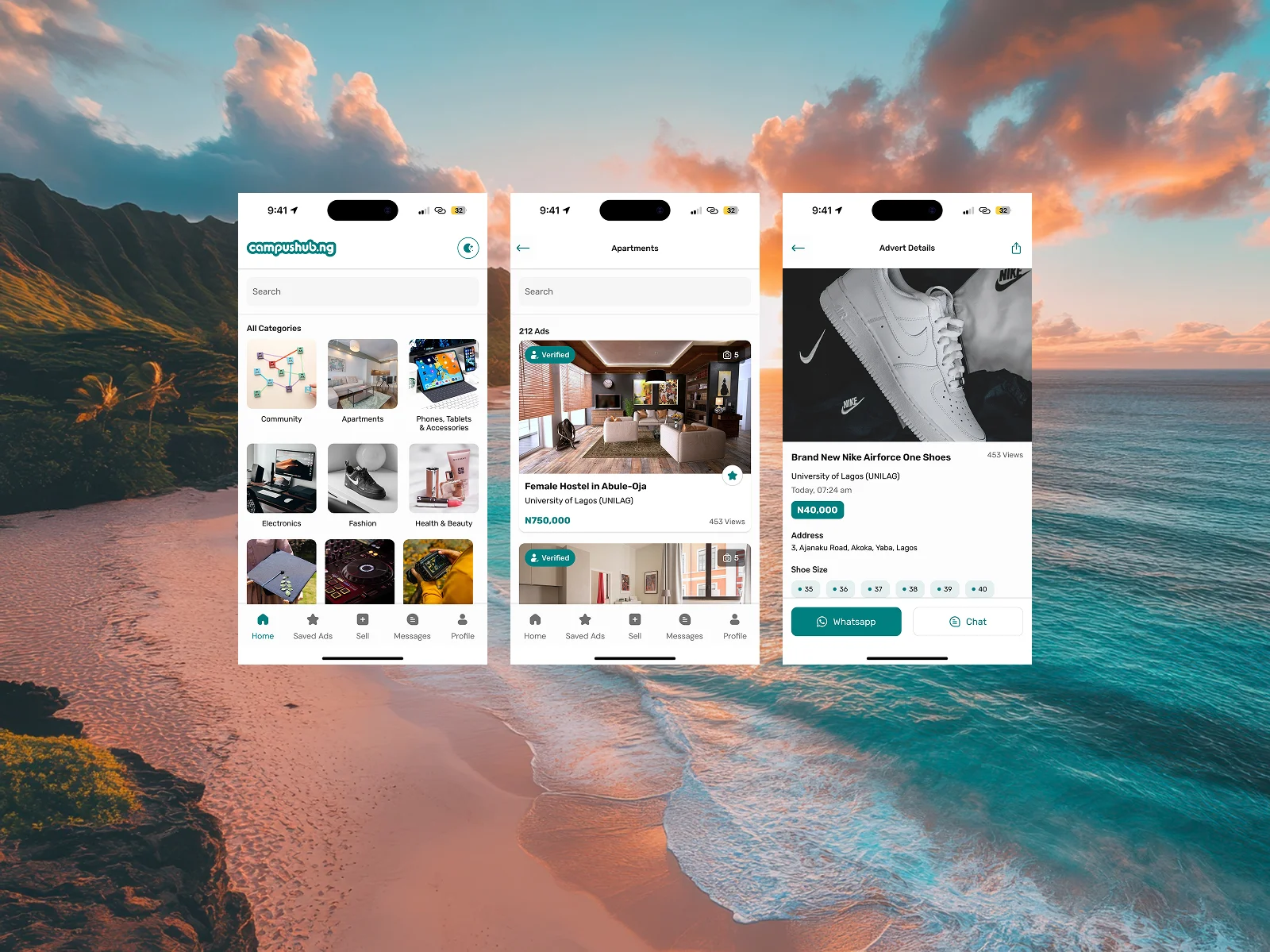 CampusHub Marketplace Interface