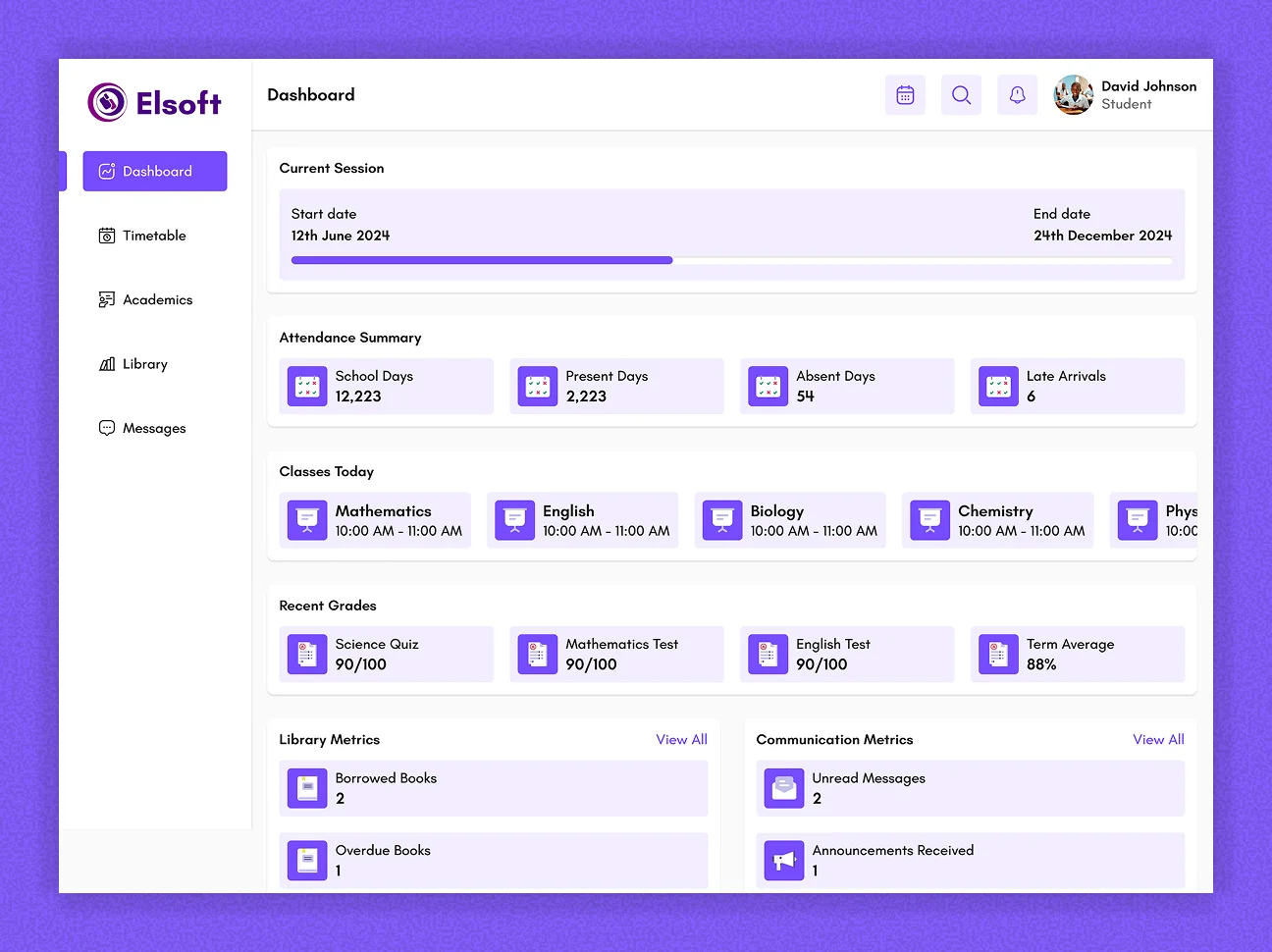 Student Dashboard
