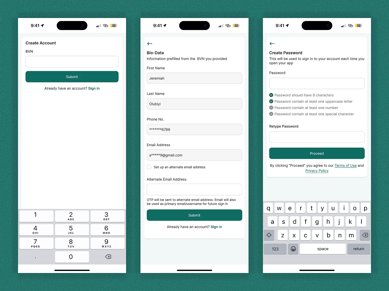 Government ID Verification Flow