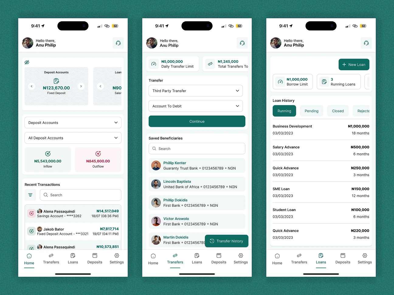 Monera — Personal Banking App